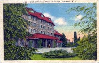 East Entrance, Grove Park Inn, Asheville, North Carolina : norman-martin-north-carolina-nc-asheville-0539.jpg [4658527-595320203]