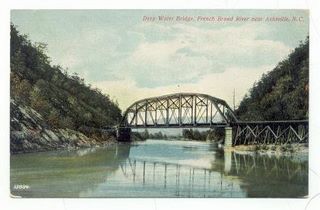 Deep Water Bridge, French Broad River, Asheville, North Carolina : norman-martin-north-carolina-nc-asheville-0575.jpg [4658563-595320210]